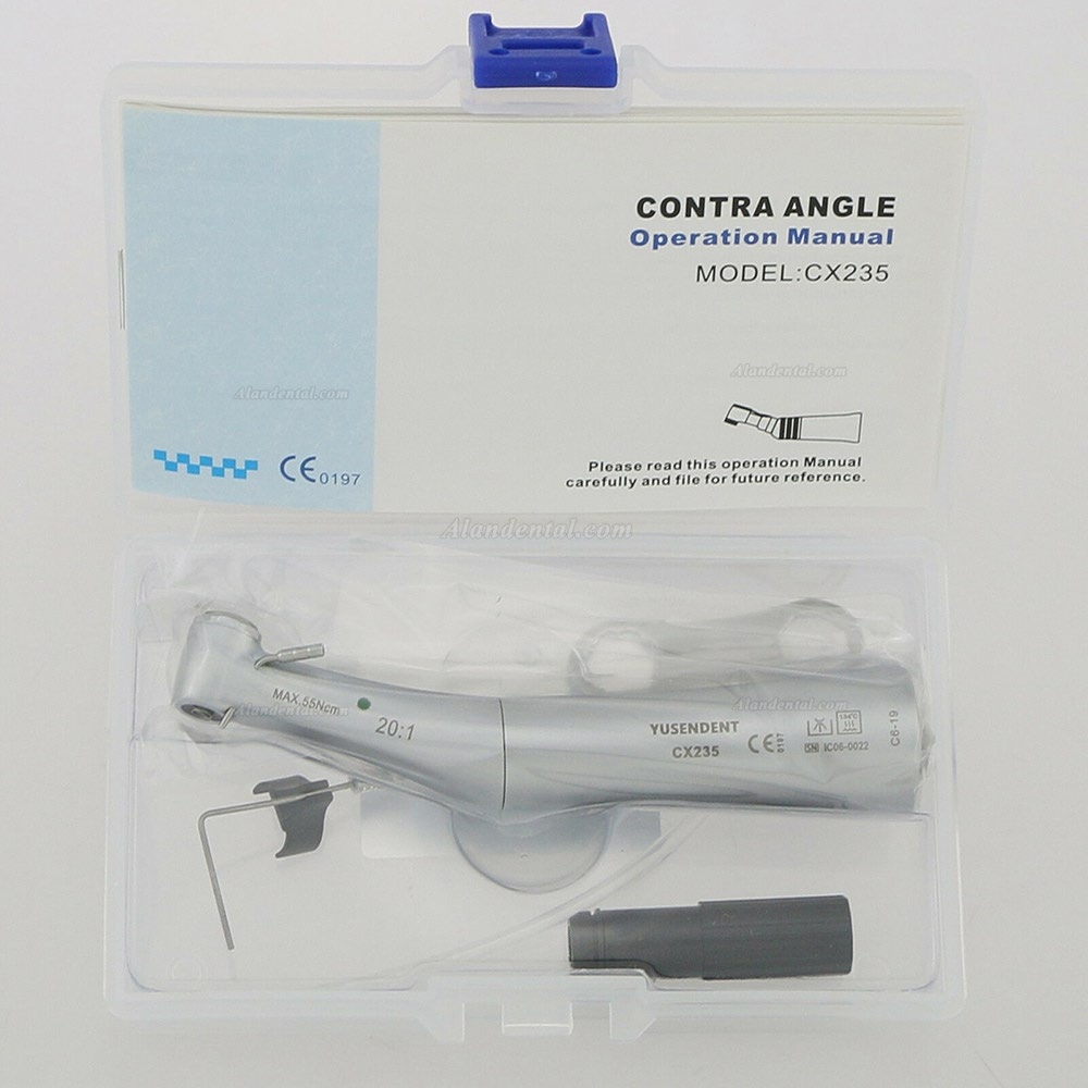 YUSENDENT CX235 C6-19 Push Button 20:1 Implant Surgery Contra Angle Handpiece